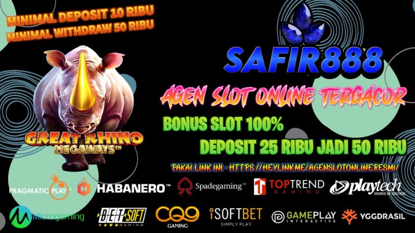 SAFIR888 - Agen Slot Online Tergacor